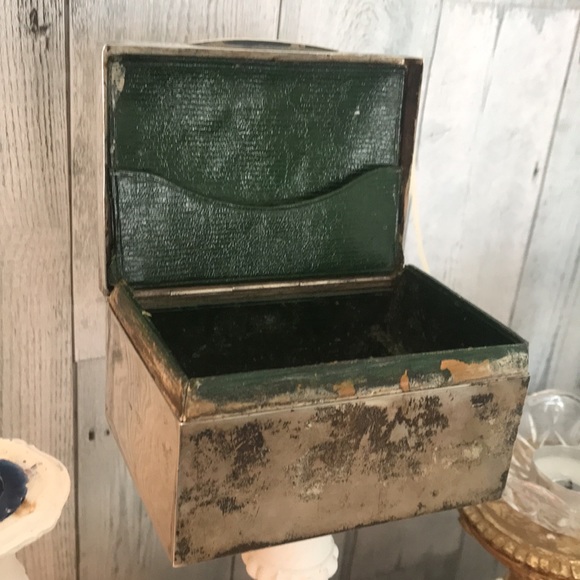 🌠 🌹Antique Sterling Silver Cigarette Box🌹 🌠 or Jewelry Box🌺💐Wedding Gift🌷 - Picture 14 of 16